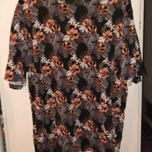 Public Record Floral Knit T-Shirt Size 3XL